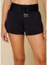 SHORT DE CORRIDA OPTIMISTA PRETO