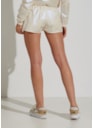 SHORT DE CORRIDA PARIS OFF WHITE