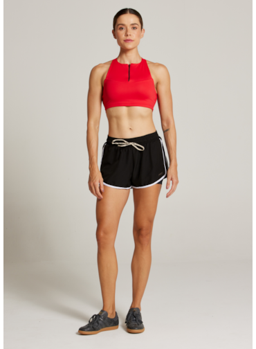 SHORT DE CORRIDA SPORTY - PRETO