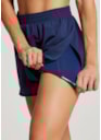 SHORT DE CORRIDA TIME BRANCO