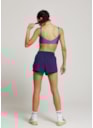 SHORT DE CORRIDA TIME BRANCO