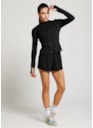 SHORT DE CORRIDA TIME PRETO