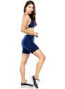 SHORT LISO AZUL MARINHO