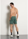 SHORT MASCULINO COM BOLSO POWER GYM VERDE MILITAR