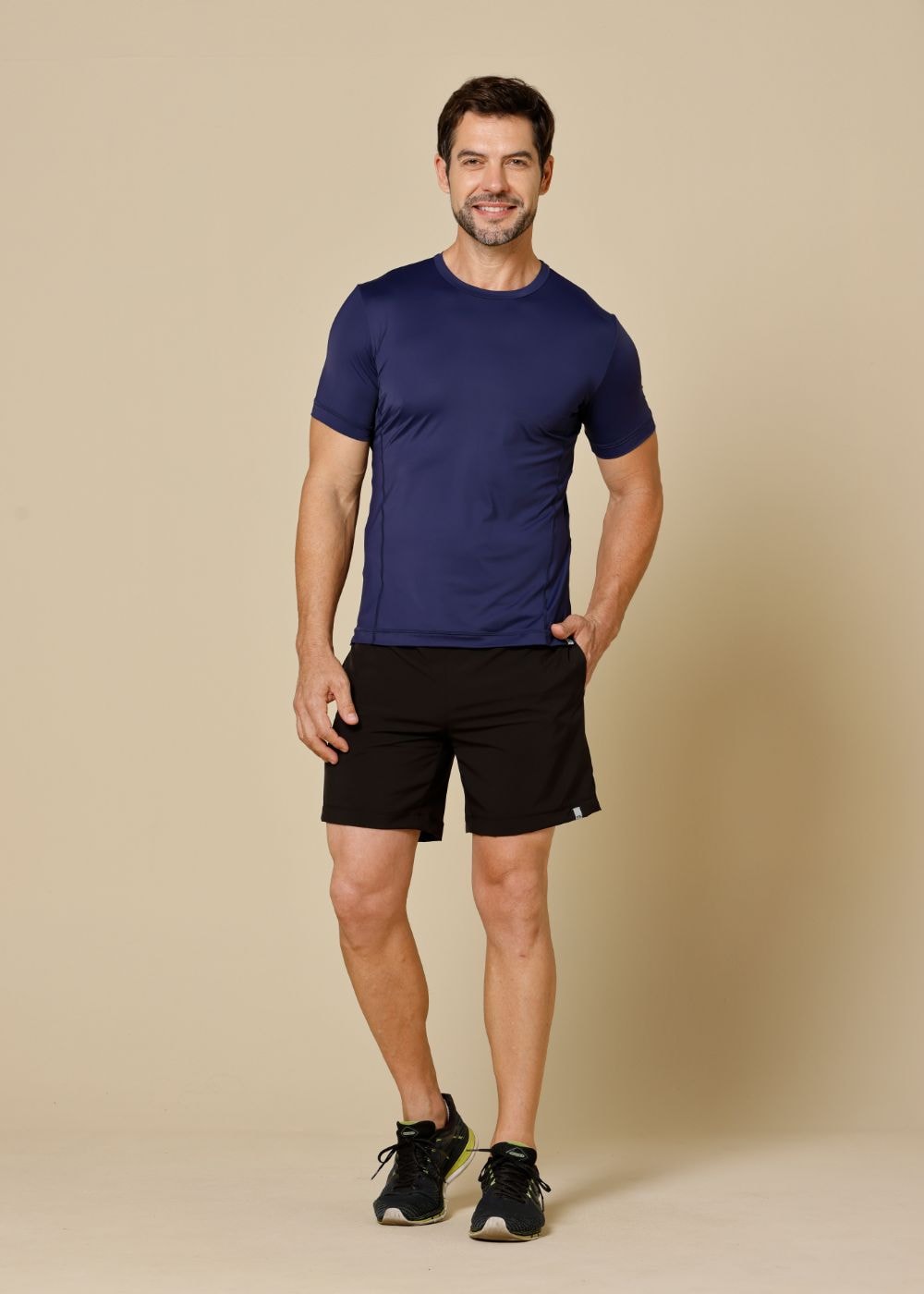 SHORT MASCULINO FTL ACTIVE PRETO