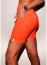 SHORT RUNNER LARANJA NEON