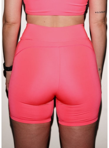 SHORT RUNNER ROSA NEON