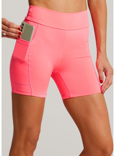 SHORT RUNNER ROSA NEON