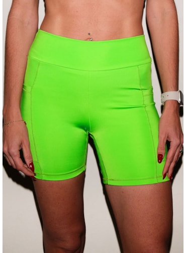 SHORT RUNNER VERDE NEON