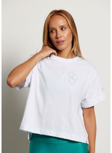 T SHIRT ALGODÃO FOCUS BRANCO