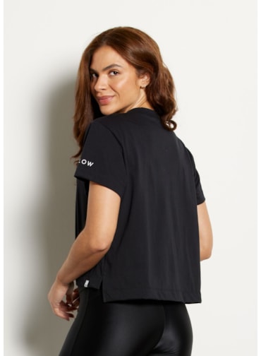 T SHIRT ALGODÃO FOCUS PRETO