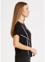 T-SHIRT TENDANCE PRETO