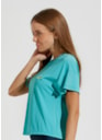 T-SHIRT VIVEZ VERDE MAR