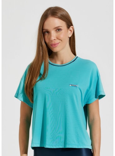 T-SHIRT VIVEZ VERDE MAR