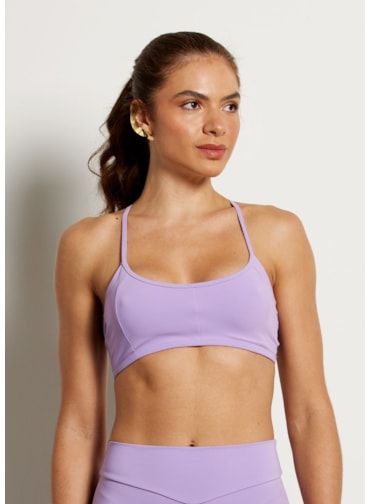 TOP ALÇAS CRUZADAS GROW NG LILAS