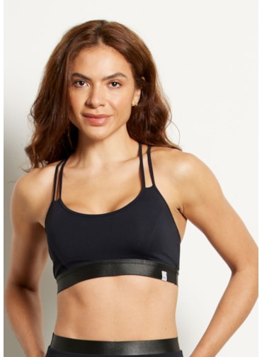 TOP ALÇAS FINAS MOTION AR PRETO