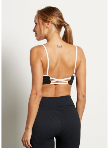 TOP ALÇAS FINAS YOUNG TX PRETO