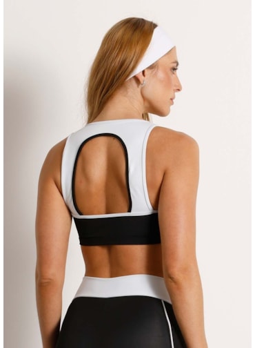 TOP ALÇAS LARGAS SYNERGY BL PRETO