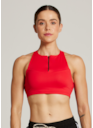 TOP COM ZÍPER SPORTY AR - VERMELHO