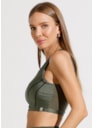 TOP CORAGEM VERDE METALICO