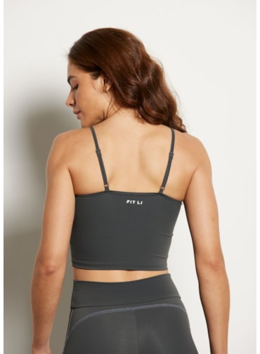 TOP CROPPED ALÇAS REGULAVEIS SOFT NG CHUMBO