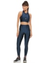 TOP CROPPED COM ZÍPER MARINHO SHARK