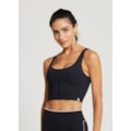 TOP CROPPED MIND UP PRETO