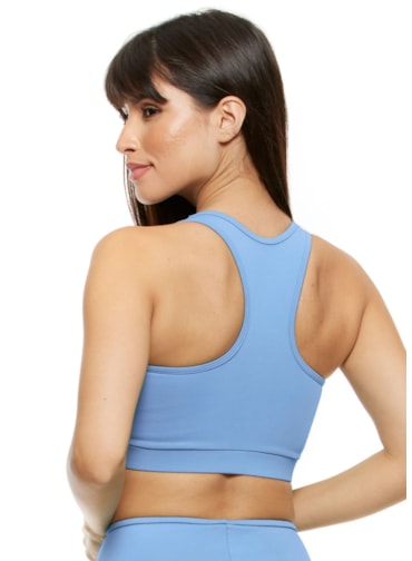 TOP HYPER FIT TOP AZUL BEBE