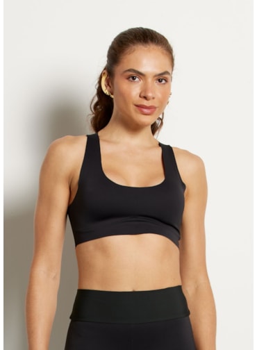 TOP SEM COSTURA SUPREME PRETO