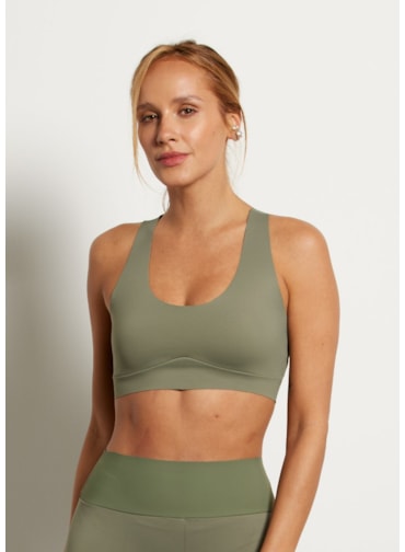 TOP SEM COSTURA SUPREME VERDE MILITAR