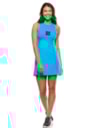 VESTIDO COLORBLOCK AZUL